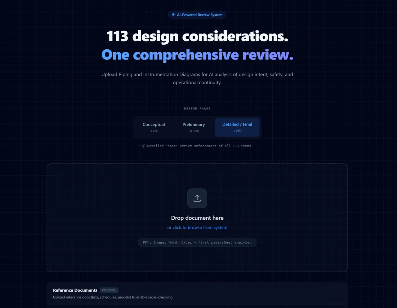 AscertAIn platform, cross-discipline evaluation criteria
